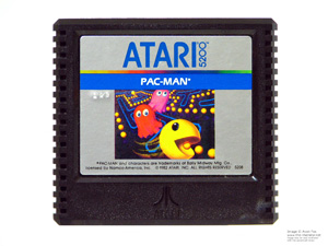 Atari 5200 PAC_MAN Game Cartridge