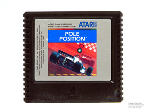 Atari 5200 Pole Position Game Cartridge