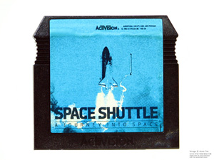 Atari 5200 Space Shuttle a Journey into Space Game Cartridge