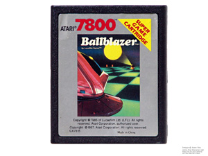Atari 7800 Ballblazer Game Cartridge