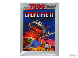 Box for Atari 7800 Choplifter