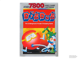 Box for Atari 7800 Dig Dug