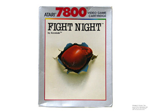 Box for Atari 7800 Fight Night