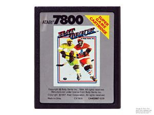 Atari 7800 Hat Trick Game Cartridge