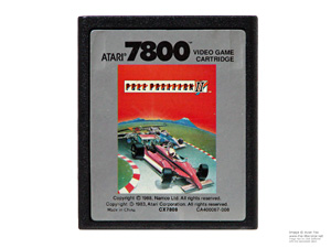 Atari 7800 Pole Position 2 Game Cartridge PAL
