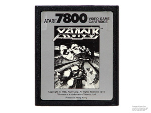Atari 7800 Xevious Game Cartridge