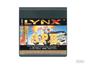 Atari Lynx APB Game Cartridge