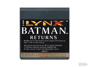 Atari Lynx Batman Returns Game Cartridge