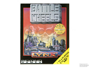 Box for Atari Lynx Battle Wheels