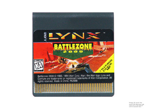 Atari Lynx Battlezone 2000 Game Cartridge