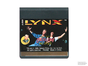 Atari Lynx Bill & Ted's Excellent Adventure Game Cartridge