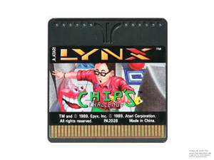 Atari Lynx Chips Challenge Game Cartridge