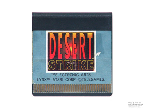 Atari Lynx Desert Strike Game Cartridge
