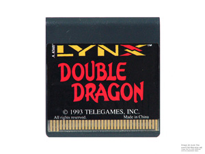 Atari Lynx Double Dragon Game Cartridge