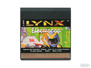 Atari Lynx Electrocop Game Cartridge