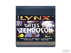 Atari Lynx Gates of Zendocon Game Cartridge