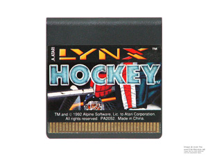 Atari Lynx Hockey Game Cartridge