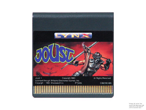 Atari Lynx Joust Game Cartridge