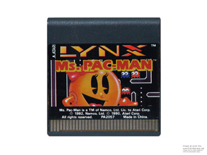 Atari Lynx MS PAC-MAN Game Cartridge