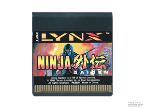 Atari Lynx Ninja Gaiden Game Cartridge
