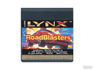 Atari Lynx RoadBlasters Game Cartridge
