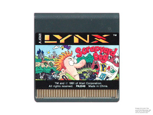 Atari Lynx Scrapyard Dog Game Cartridge