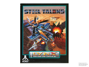 Box for Atari Lynx Steel Talons