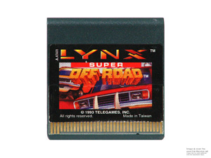 Atari Lynx Super Off Road Game Cartridge