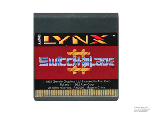 Atari Lynx Switchblade II 2 Game Cartridge