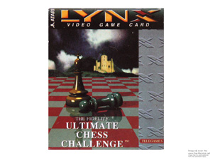 Box for Atari Lynx the Fidelity Ultimate Chess Challenge