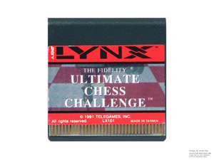 Atari Lynx the Fidelity Ultimate Chess Challenge Game Cartridge