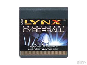 Atari Lynx Tournament Cyberball Game Cartridge