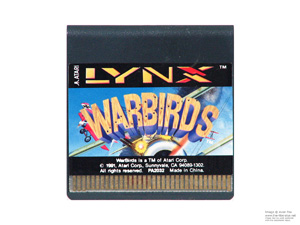 Atari Lynx Warbirds Game Cartridge