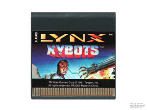 Atari Lynx Xybots Game Cartridge