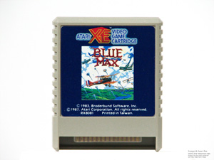 Atari XE Blue Max Game Cartridge