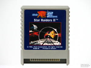 Atari XE Star Raiders II Game Cartridges