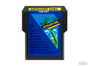 Artillery Duel Colecovision Game Cartridge PAL
