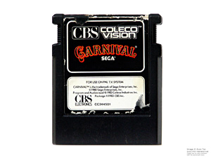 Carnival Colecovision Game Cartridge PAL