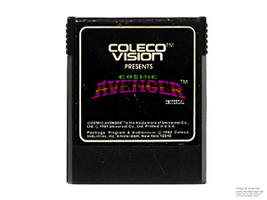 Cosmic Avenger Game Cartridge NTSC