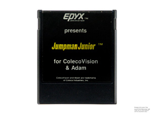 Jumpman Junior Colecovision Game Cartridge NTSC