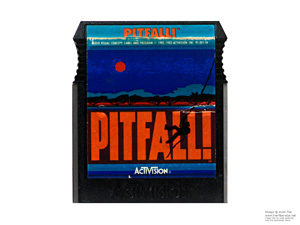Pitfall Colecovision Game Cartridge NTSC