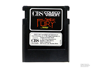 Space Fury Colecovision Game Cartridge NTSC