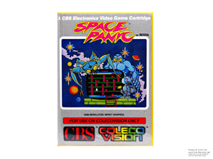 Box for Space Panic Colecovision