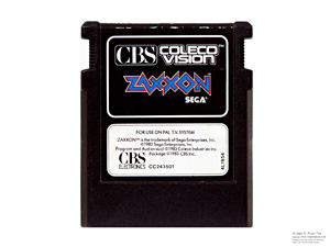 Zaxxon Colecovision Game Cartridge PAL