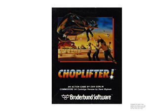 Box for Commorodre 64 Choplifter