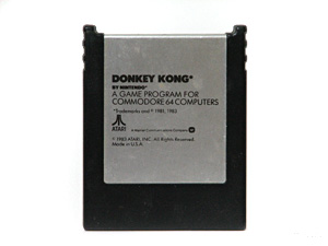 Commodore 64 Donkey Kong Game Cartridge