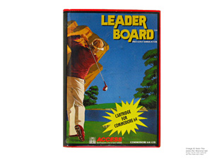 Box for Commodore 64 Leaderboard Golf