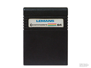 Commodore 64 Lemans Game Cartridge