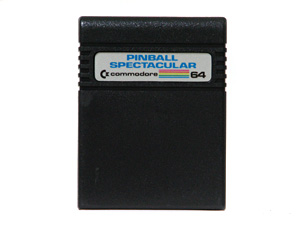Commodore 64 Pinball Spectacular Game Cartridge
