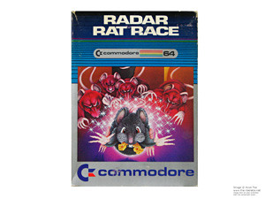 Box for Commodore 64 Radar Rat Race